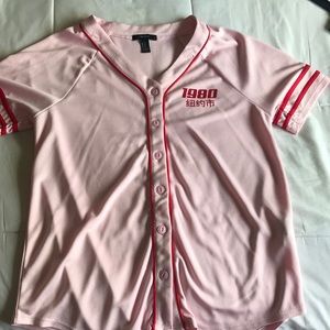 Pink Baseball Jersey